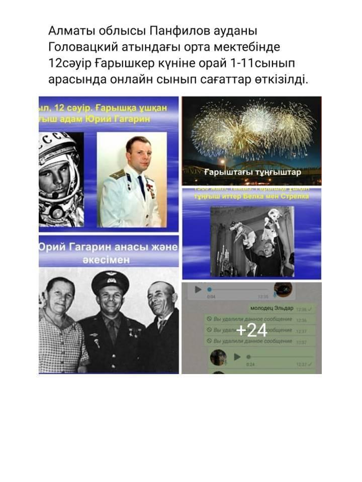 2020-2021оқу жылындағы онлайн форматта өткізілген іс-шаралар